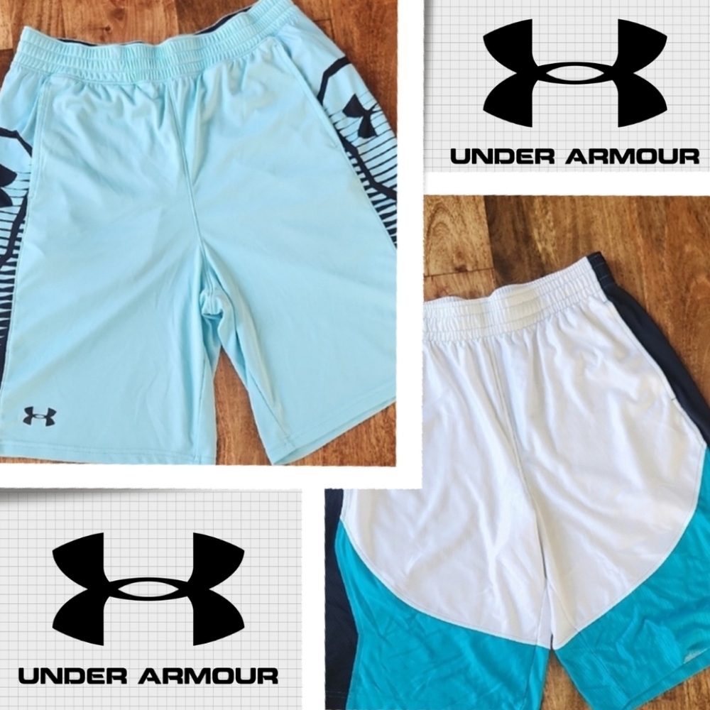 {Under Armour} 2 Men's Athletic Shorts Size Large